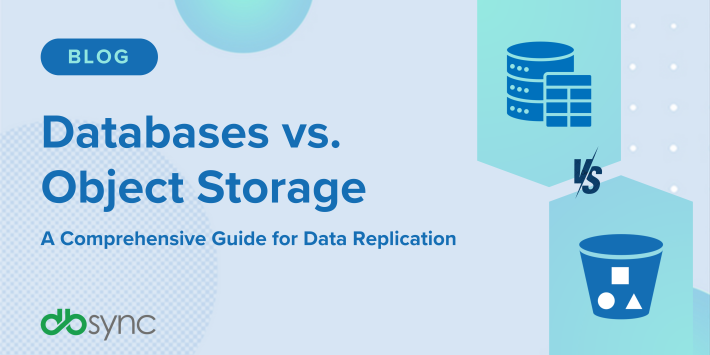 databases vs. object storage